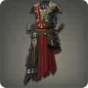 소장용 백아마 어깨겹옷