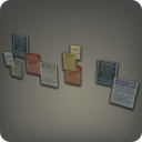 모험가 길드의 전단