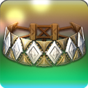 공작깃 채집가 목걸이