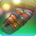 보강된 의전 타격대 팔보호구