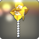 부겐빌레아 귀걸이: 노랑