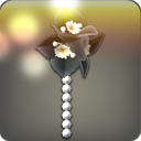 부겐빌레아 귀걸이: 검정