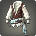 수선된 양모 셔츠