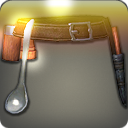 고풍스러운 주방장 허리띠