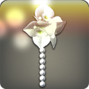 부겐빌레아 귀걸이: 하양