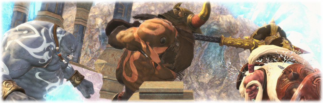 세 거인족을 제압하여 유물을 지켜내라!