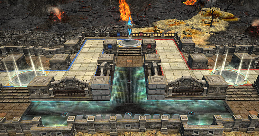 전력 질주 구간은 빛 효과와 함께 세로 줄이 존재합니다.