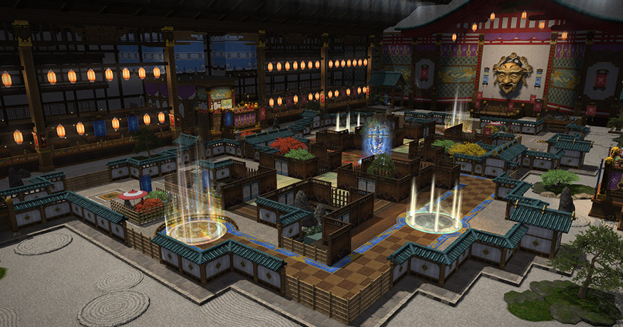 동방 꼭두각시 어전 전경