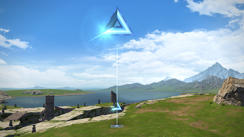 바닥과 연결된 기호가 표시되며, 유효 상태가 되기까지 남은 시간을 알려주는 상태가 됩니다.