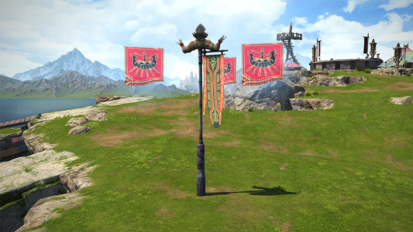 계약을 맺으면 해당 부대의 깃발이 꽂히며, 일정 시간이 흐르면 계약이 종료되어 대기 상태로 돌아갑니다.