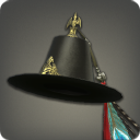 세련된 동방 무관의 모자