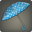 산뜻한 물방울무늬 우산