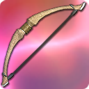 에테르 깃든 가죽 덧댄 느릅나무 활