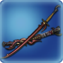 보강된 겁화의 외날검