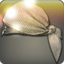 수선된 무명 두건