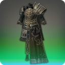 보강된 고전 격투사 가슴받이