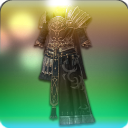 보강된 고전 격투사 가슴받이