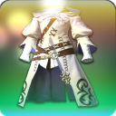 보강된 캐시미어 치유사 로브