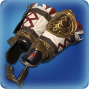 보강된 암영 치유사 팔보호구