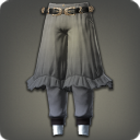 불바디에 러플 바지