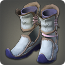 낡은 화가 나무덧신