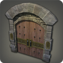 해변의 징 박힌 대문