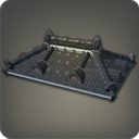 동방의 회벽 주택 지붕