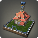 아담한 상점 외벽