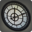 거대 시계 창문