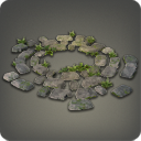 원형 벽돌 바닥