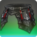 수정공 치유사 판금 허리띠