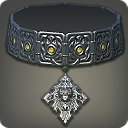 고독한 늑대 은제 목장식