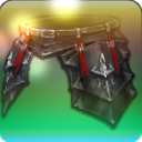 수정공 치유사 판금 허리띠