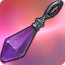 에테르 깃든 자수정 귀걸이