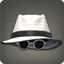 섬휴양지 중절모