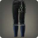 가죽 끈장식 칠부바지