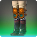 보강된 의전 수호자 갑주장화