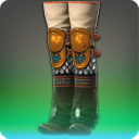 보강된 의전 학살자 갑주장화