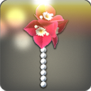 부겐빌레아 귀걸이: 빨강