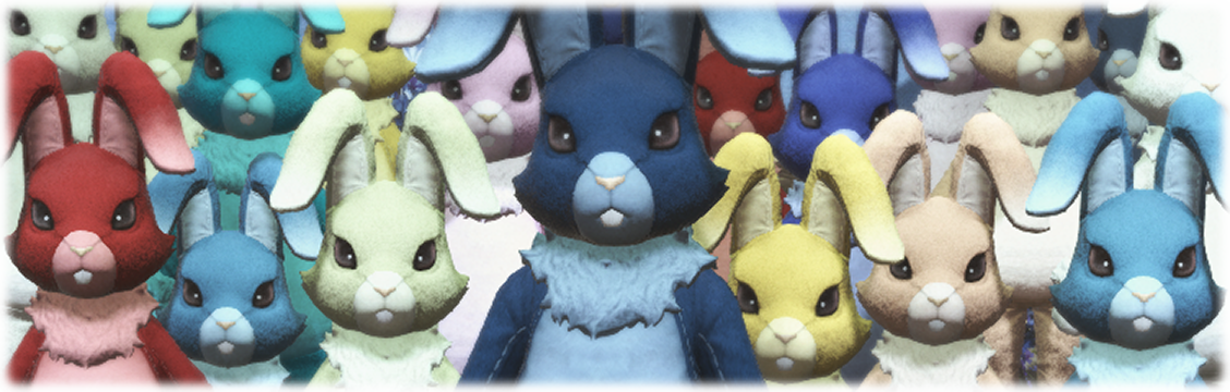 알 사냥은 토끼 손으로