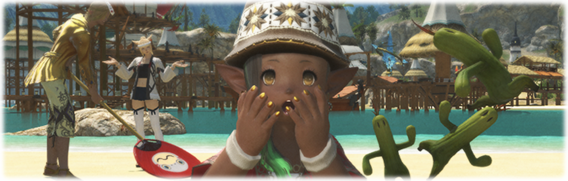 불꽃축제와 마물을 물리치는 큰 부채