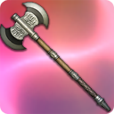 에테르 깃든 징 박힌 강철 양날도끼