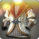 수선된 양모 가운