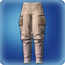 모조 가죽학자 덧바지