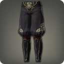 진홍모시 강하하는 드래곤 무릎바지