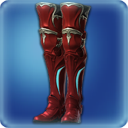 보강된 스카이와 타격대 갑주장화