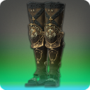 보강된 고전 쌍검투사 군화