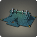 동방의 대형 목조 주택 지붕