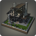 중형 제련소 외벽