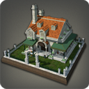 소형 카페 외벽